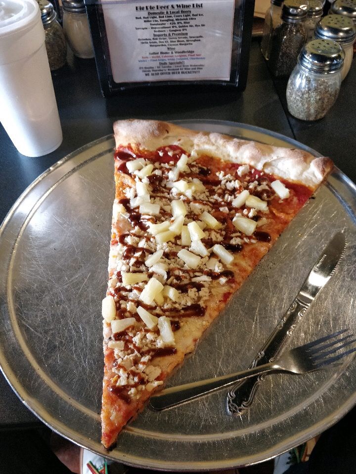 BBQ Chicken Pizza with Pineapple
